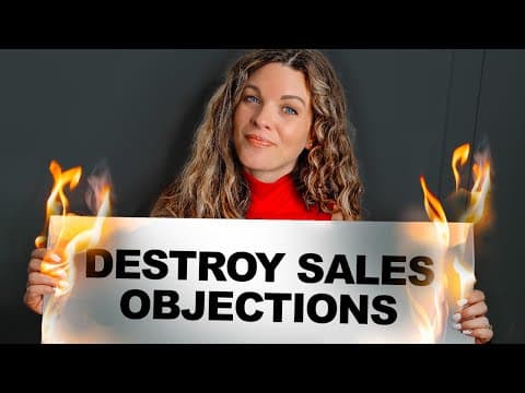 The 4 Most Common Sales Objections for Course Creators (AND HOW TO OVERCOME THEM) thumbnail