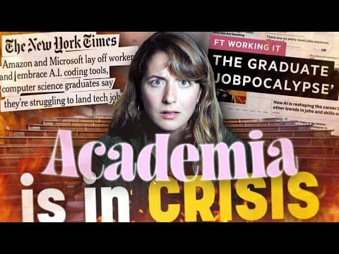 Did AI just KILL academia? thumbnail
