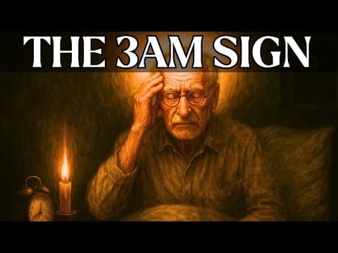 If you wake up between 3AM & 5AM...DO THESE 3 THINGS - Carl Jung thumbnail