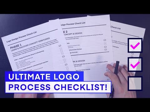 HARNESS Your Creativity With this FREE Logo Checklist! [EP 3/44] thumbnail