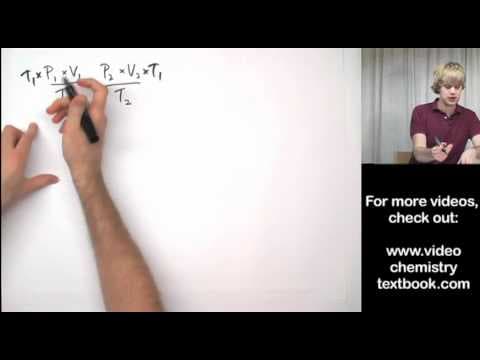 Rearranging the Combined Gas Equation thumbnail