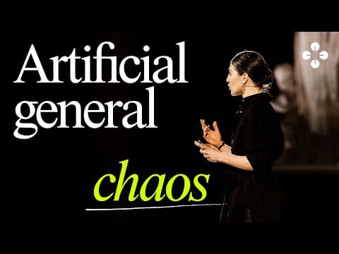 Artificial general chaos is coming—are we ready? thumbnail