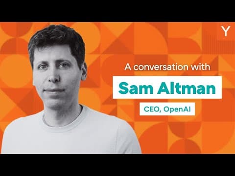 Sam Altman: The Future of OpenAI, ChatGPT's Origins, and Building AI Hardware thumbnail