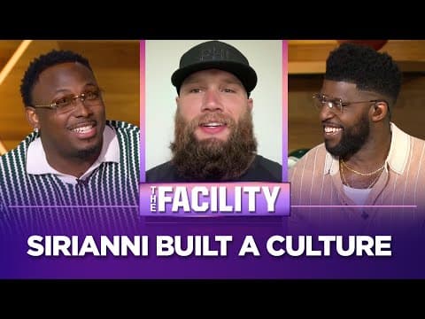 Lane Johnson on the challenge of repeating, Sirianni’s leadership & Hurts’ growth | THE FACILITY thumbnail