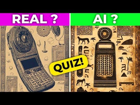 Is it Real or is it AI? Creator QUIZ thumbnail