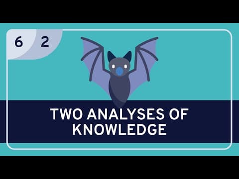 PHILOSOPHY - Epistemology: Analyzing Knowledge #2 (No-False-Lemma and No-Defeater Approaches) thumbnail