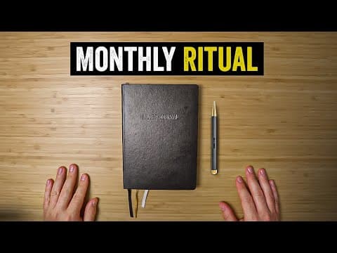 Journaling this way increases my mental clarity | Monthly Ritual thumbnail