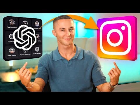 How to Add Custom GPTs to Instagram DMs (OpenAI GPTs Tutorial) thumbnail