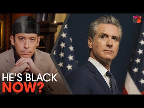 WATCH: Gavin Newsom Tries To Be A Black President thumbnail