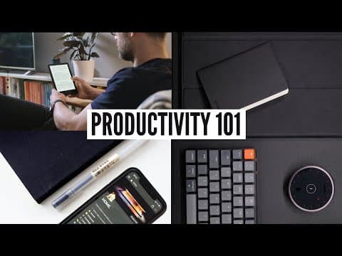 My Top Time-Saving Productivity Tips: How To Work Less But Do More. thumbnail