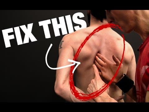 How to Fix Scapular Winging (STEP BY STEP!) thumbnail