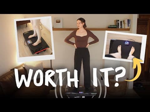 I tried a Vibration Plate for 6 months — is this legit?? thumbnail