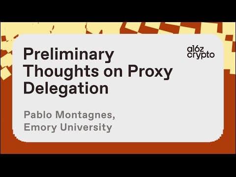 How Can Proxy Voting Improve Governance in Web 3? thumbnail