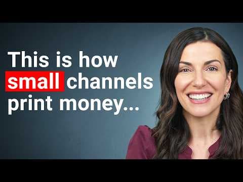 She Helps Small Channels Make $100K+ Without Monetization thumbnail