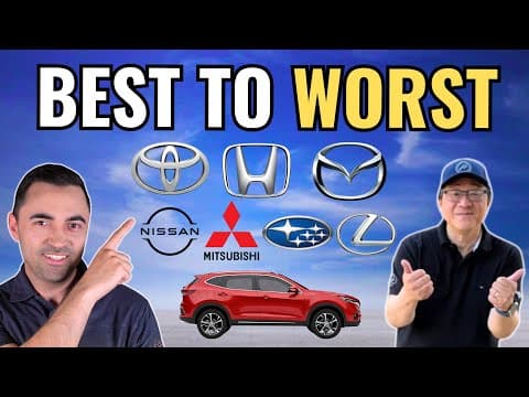 Engineer Ranks Japanese Car Brands BEST To WORST In Build Quality thumbnail