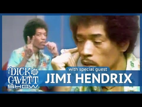 Jimi Hendrix Talks Nervous Breakdowns and Performing At Woodstock | The Dick Cavett Show thumbnail