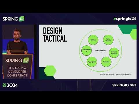 Implementing Domain Driven Design with Spring by Maciej Walkowiak @ Spring I/O 2024 thumbnail