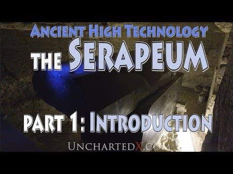 Proof of Ancient High Technology at the Serapeum of Saqqara, Egypt. Chapter 1! thumbnail