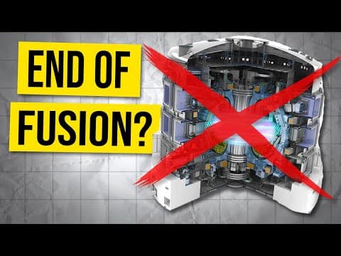 The Shocking Problem That Could End Nuclear Fusion thumbnail