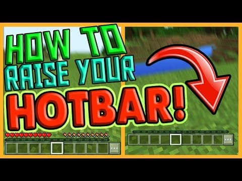 How to Raise up Your MCPE Hotbar like Xbox! - Video Tutorial thumbnail
