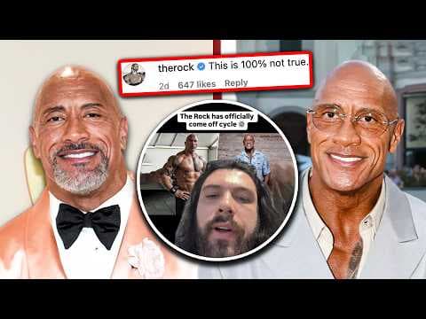 The Rock Has Officially Responded To Steroid Allegations thumbnail