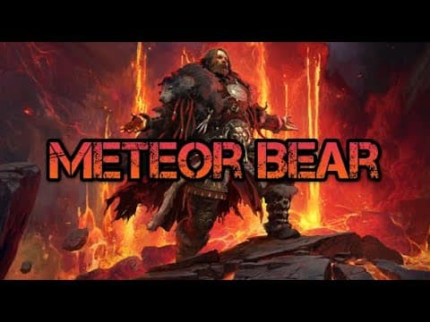 Meteor Bear Druid Shaman ~ My League Start Plans for 0.4 PoE 2 thumbnail