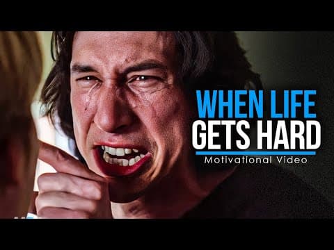WHEN LIFE GETS HARD - Powerful Motivational Video thumbnail