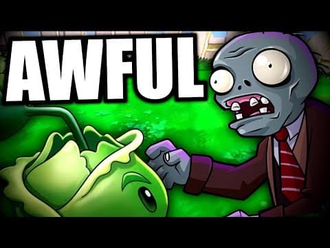 Plants vs Zombies Replanted is an Embarrassment thumbnail