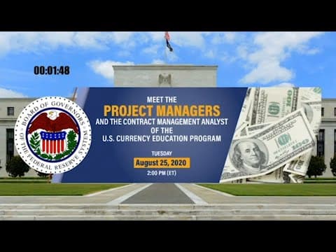 Meet the Project Manager and Contract Management Analyst of the U.S. Currency Education Program thumbnail