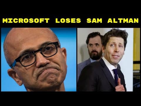 What’s Happening with Sam Altman’s OpenAI Leadership? thumbnail