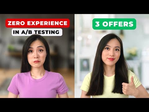Ace A/B Testing Interview Question: A Data-driven Approach for Data Scientists thumbnail