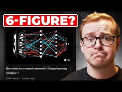10 BORING YouTube Channels That Make 6 Figures Per Year thumbnail