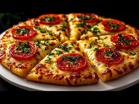Wenn Sie 2 Eier und 2 Kartoffeln haben, dann ist dieses Rezept für Sie! Göttliche Kartoffelpizza! thumbnail