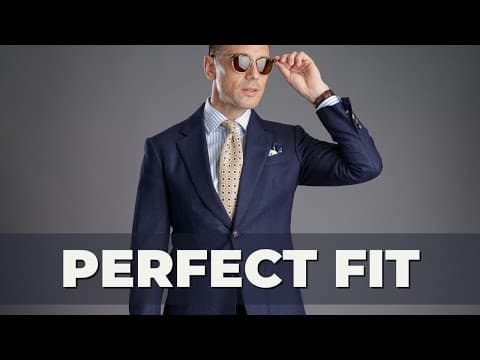 The Ultimate Clothing Fit Guide | Suit, Shirt, Pant Breaks, Tie Length thumbnail