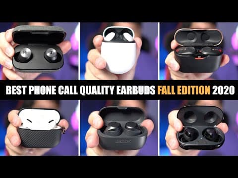 BEST Phone Call Quality Earbuds Fall Edition 2020 Latest Firmware! thumbnail