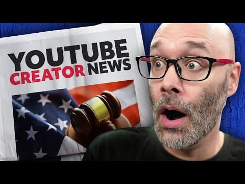 YouTube Lawsuit Update and More YouTuber News thumbnail
