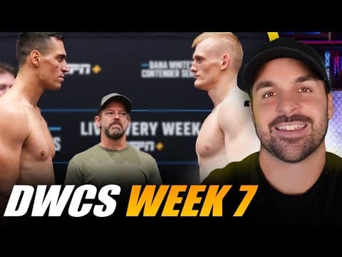 Dana Whites Contender Series Week 7 l Full Card Breakdown and Predictions thumbnail