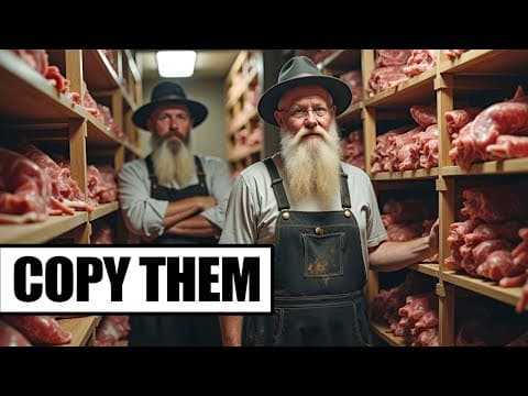 How Amish Keep Food COLD Without Refrigeration thumbnail