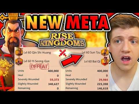 Sun Tzu Prime Test Results — 100% WIN RATE! Rise of Kingdoms Pre-Release Testing thumbnail