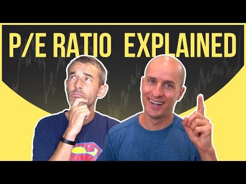 The PE Ratio EXPLAINED SIMPLY (and when it's USELESS) thumbnail