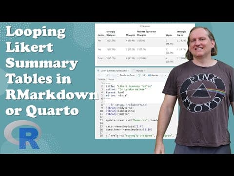 How to Create Summary Tables for Likert Data in R thumbnail