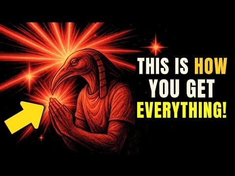 Thoth’s MOST POWERFUL Knowledge: ASK THIS WAY and the UNIVERSE Won’t Be Able to Say NO thumbnail