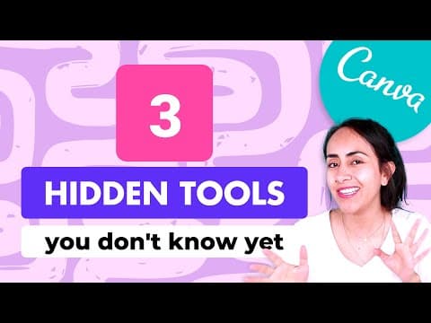 What Are 3 Hidden Canva Tools for Better Design? thumbnail