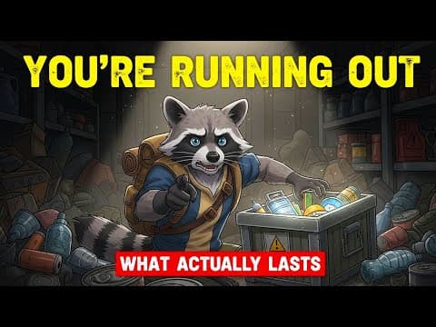 20 Must Have ITEMS To STOCKPILE That NEVER EXPIRE ! thumbnail