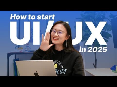 If I started UX in 2025, I’d do this. thumbnail