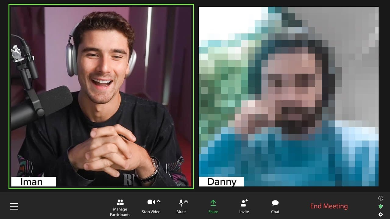 YouTube video player