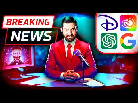AI NEWS You Simply CANNOT Miss thumbnail