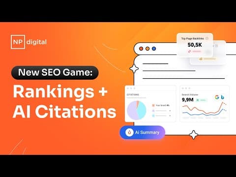 New SEO Game: Rankings + AI Citations thumbnail