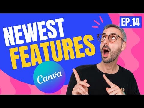 NEW: INSANE Time-Saving & Creative Features | What's HOT in Canva 🔥 [Ep. 14] thumbnail