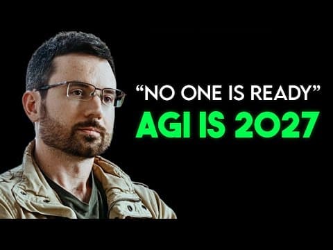 OpenAI Insider Stuns The Industry With Real AGI 2027 Forecast thumbnail